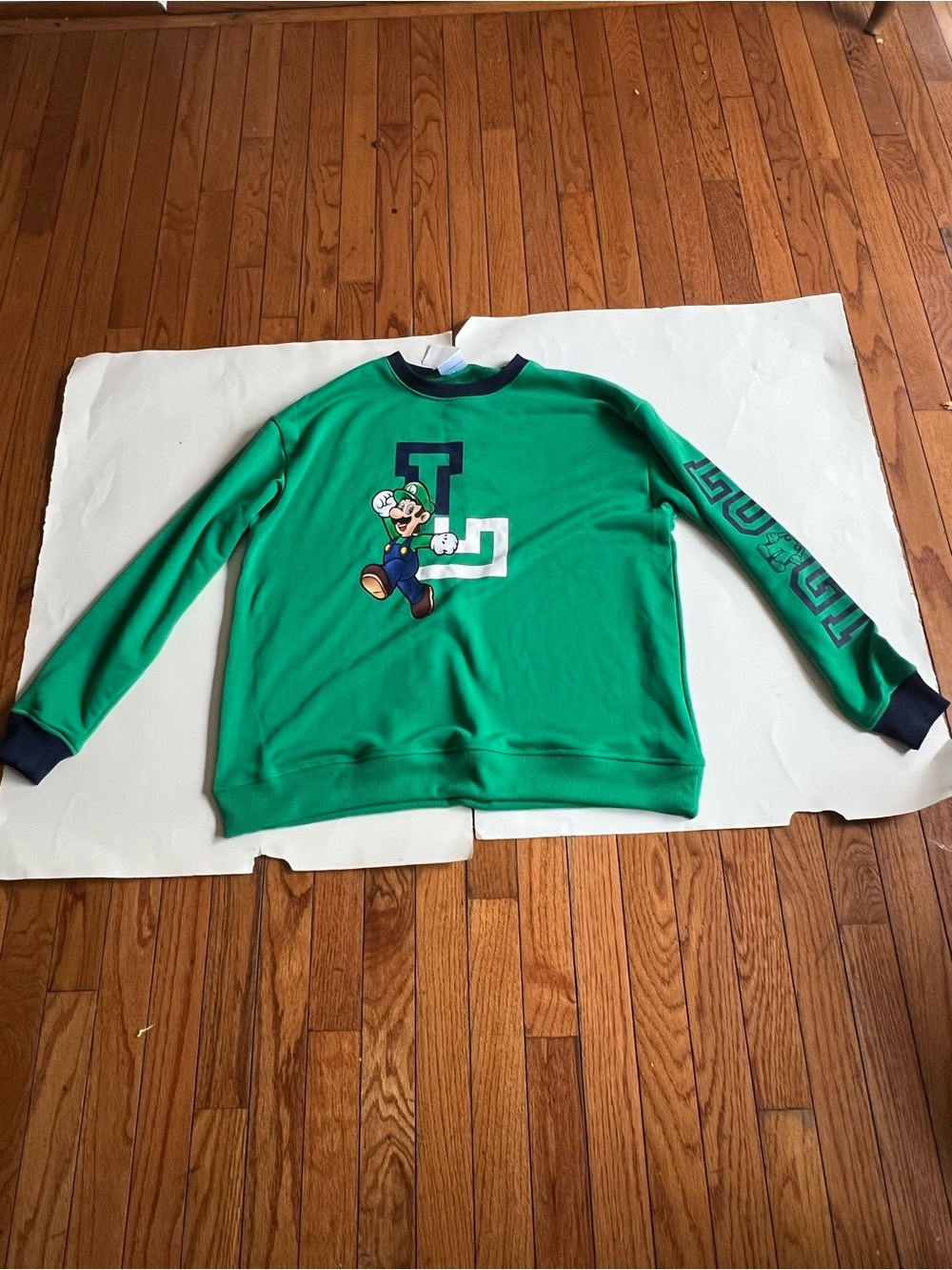Universal Studio Japan Super Nintendo World Luigi Sweat / Sweatshirt